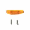 Truck-Lite Led, Yellow Rectangular, 5 Diode, Marker Clearance Light, Pc, 2 Screw, Fit N Forget M/C, 12V 35375Y3